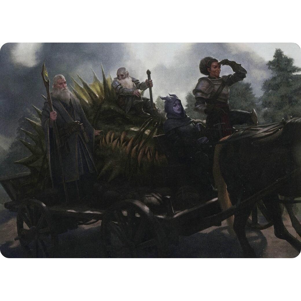 Image for Grim Bounty Art Card (72) (ASAFR) - Magic: The Gathering