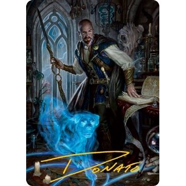 Image for Mordenkainen Art Card (Gold-Stamped Signature) (75) (ASAFR) - Magic: The Gathering