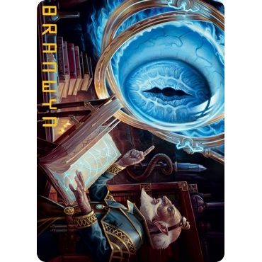 Image for Contact Other Plane Art Card (Gold-Stamped Signature) (37) (ASAFR) - Magic: The Gathering