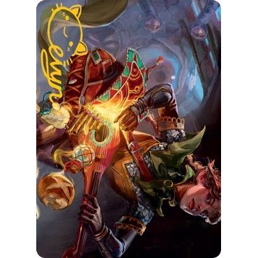 Image for Bag of Holding Art Card (Gold-Stamped Signature) (44) (ASAFR) - Magic: The Gathering