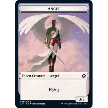 Image for Angel Token (1) (AFR) - Magic: The Gathering