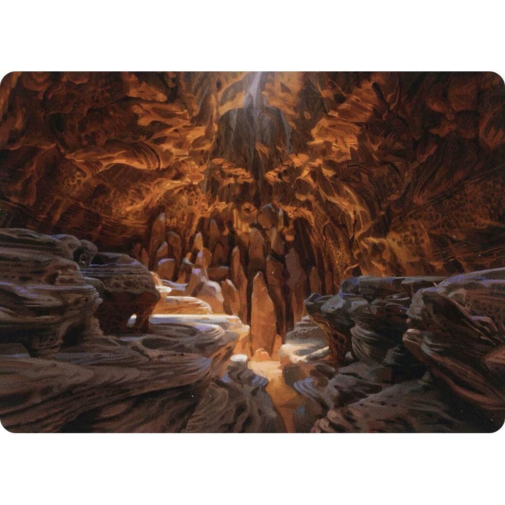 Image for Den of the Bugbear (60/81) Art Card (60) (ASAFR) - Magic: The Gathering