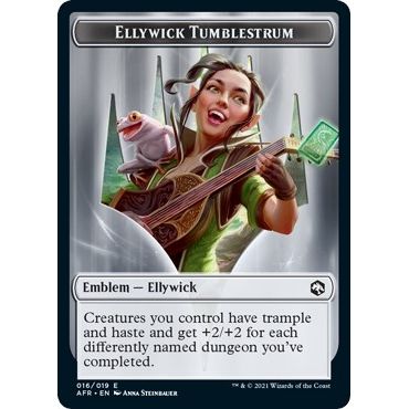 Image for Emblem - Ellywick Tumblestrum (16) (AFR) - Magic: The Gathering