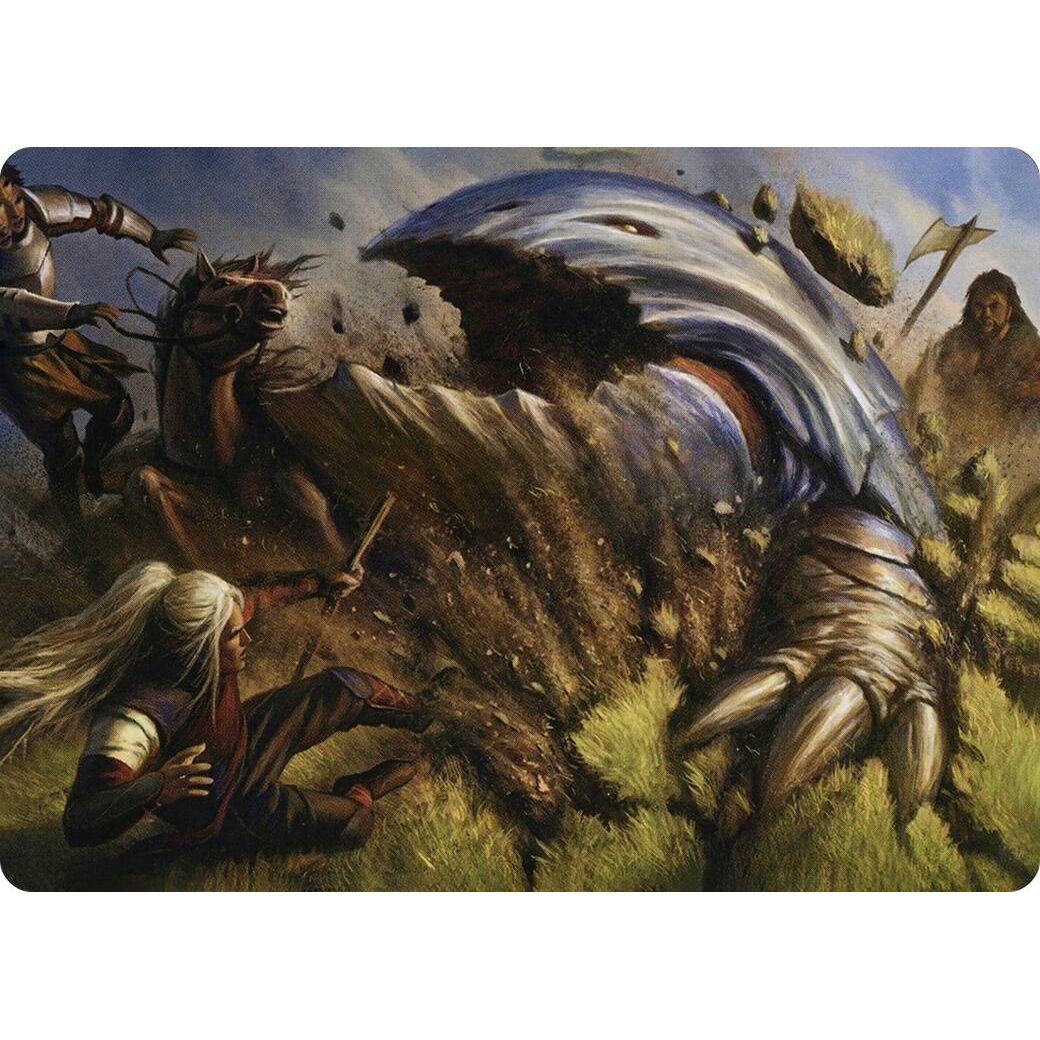 Image for Bulette Art Card (16) (ASAFR) - Magic: The Gathering