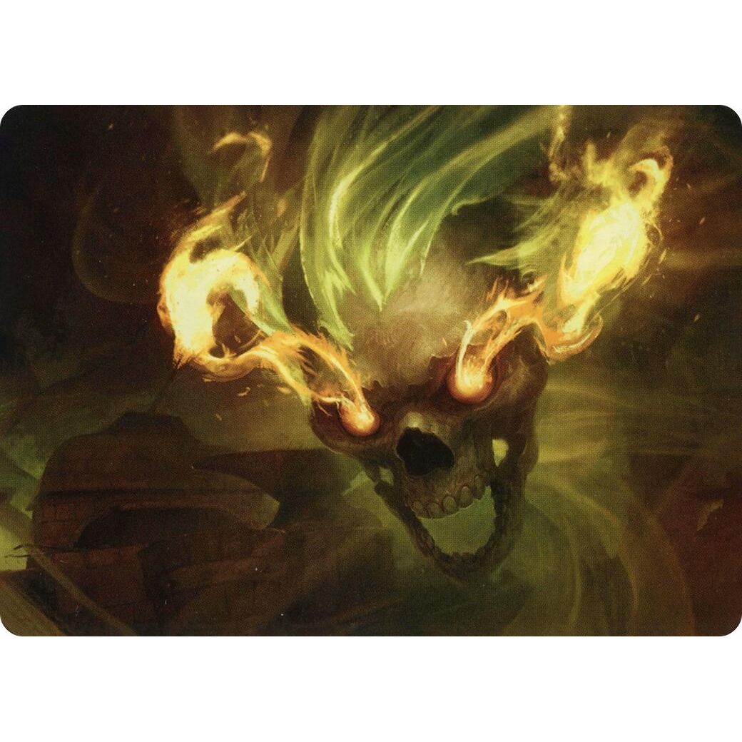 Image for Flameskull Art Card (14) (ASAFR) - Magic: The Gathering