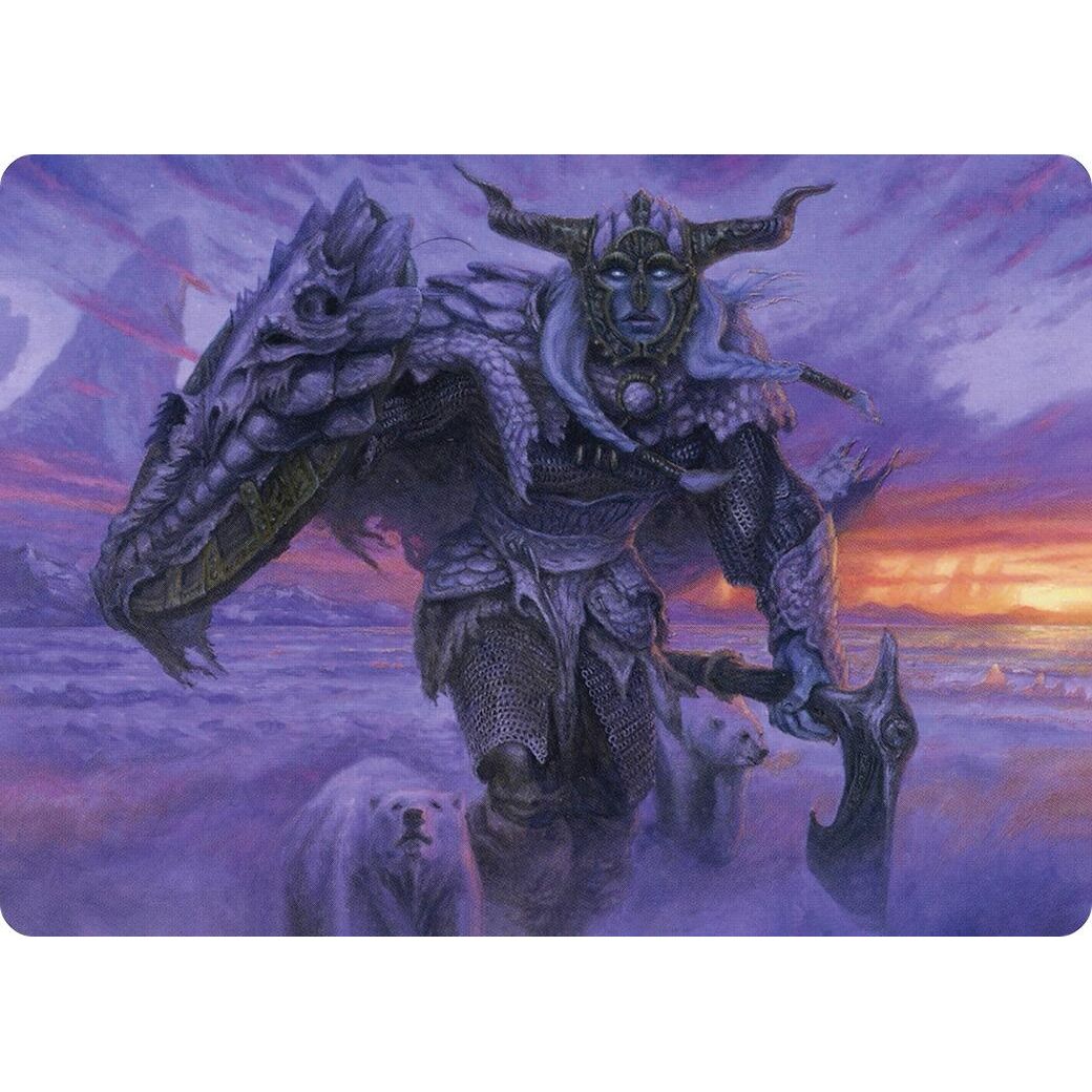 Image for Frost Giant Art Card (5) (ASAFR) - Magic: The Gathering