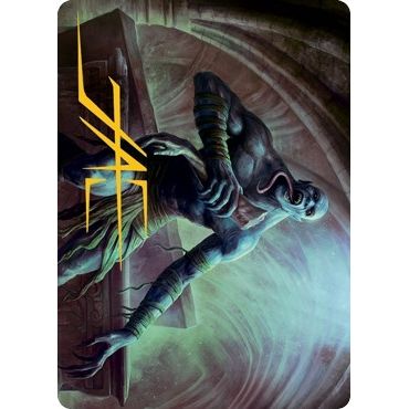 Image for Ghoul Art Card (Gold-Stamped Signature) (18) (ASAFR) - Magic: The Gathering