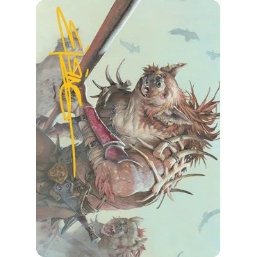 Image for Gnoll Art Card (Gold-Stamped Signature) (11) (ASAFR) - Magic: The Gathering