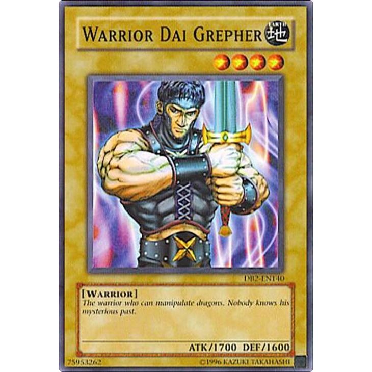 Image for Warrior Dai Grepher (DB2-EN140) (DB2) - YuGiOh