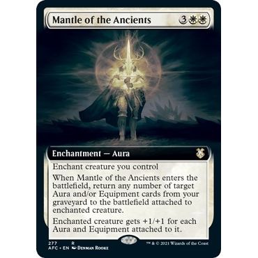Image for Mantle of the Ancients (Extended Art) (277) (AFC) - Magic: The Gathering