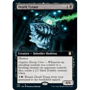 Image for Death Tyrant (Extended Art) (292) (AFC) - Magic: The Gathering