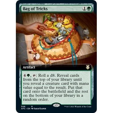 Image for Bag of Tricks (Extended Art) (306) (AFC) - Magic: The Gathering