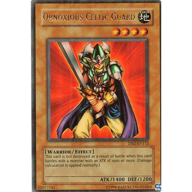 Image for Obnoxious Celtic Guard (DB2-EN112) (DB2) - YuGiOh