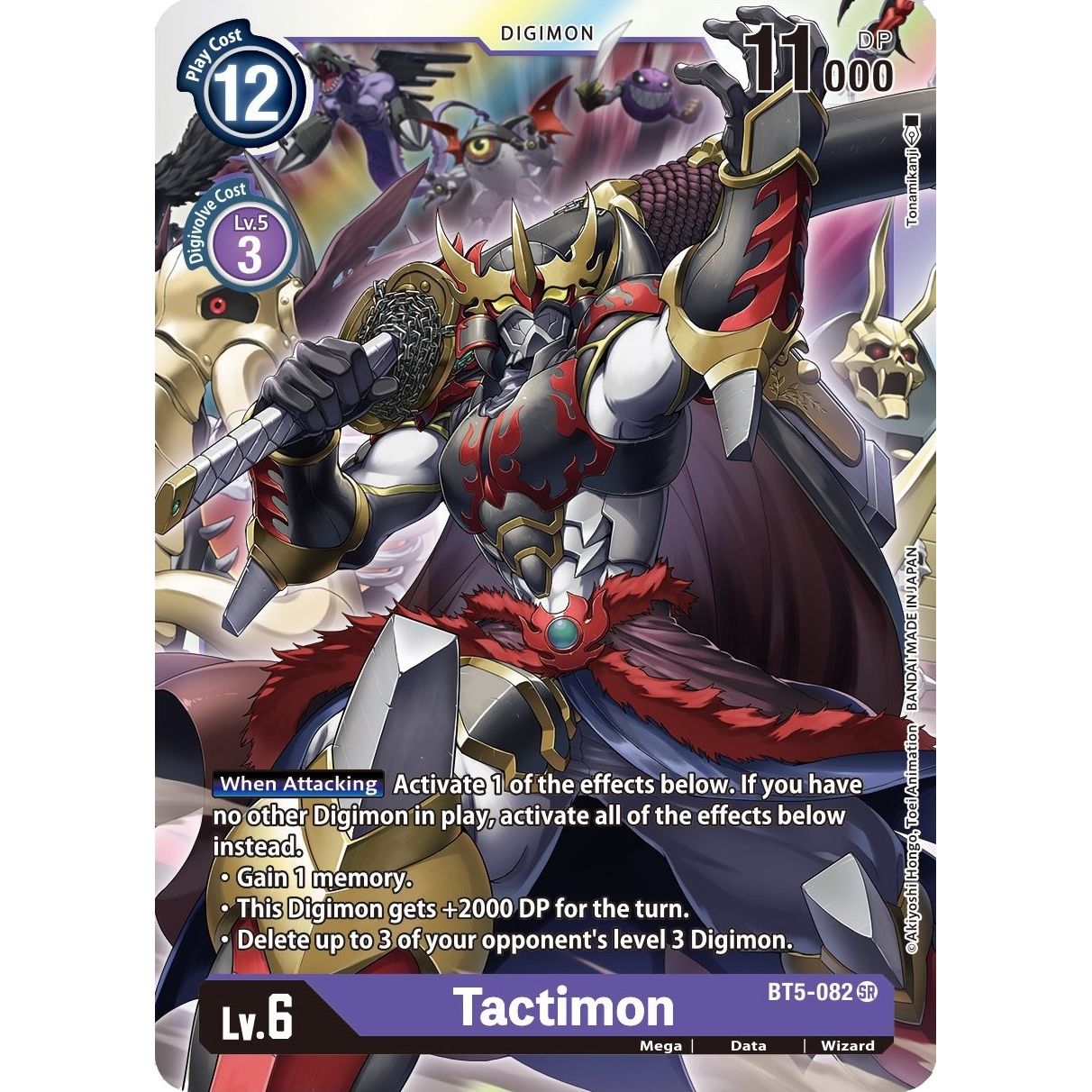 Image for Tactimon (BT5-082 SR) (BT05) - Digimon Card Game