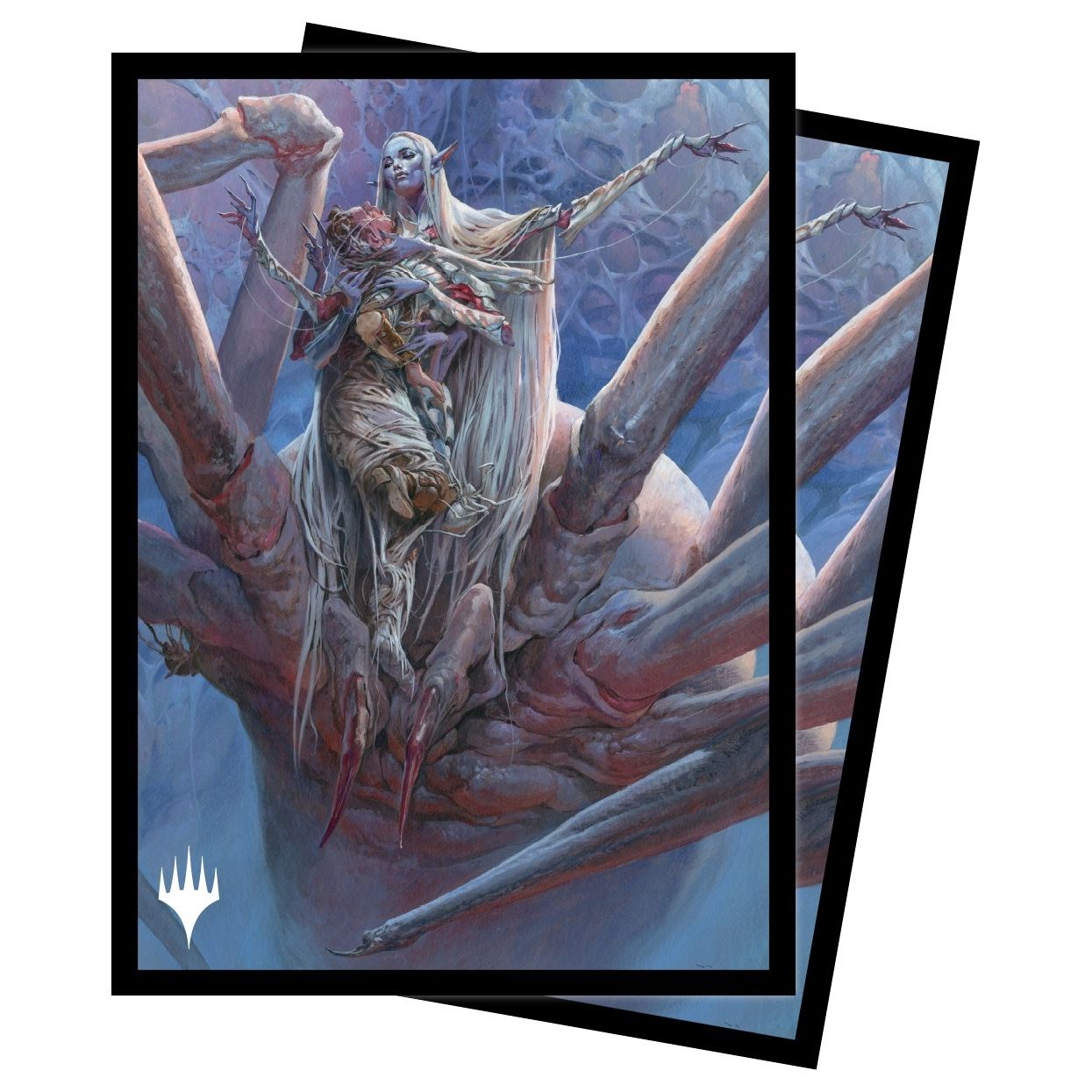 Image for Adventures in the Forgotten Realms Lolth, Spider Queen Standard Deck Protector sleeves for Magic (100-Pack) - Card Sleeves