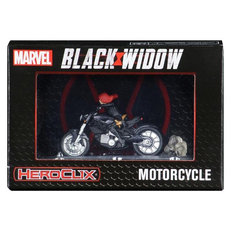 Image for Black Widow with Motorcycle - Heroclix