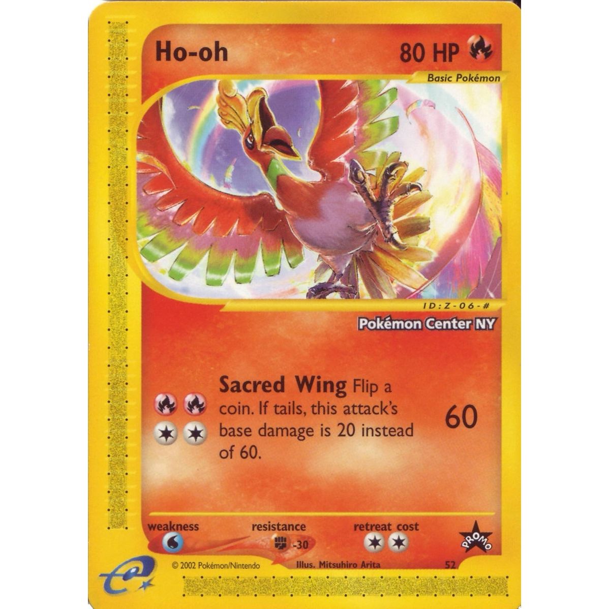 Image for Ho-oh [Pokemon Center NY] (52/53) (PR) - Pokemon