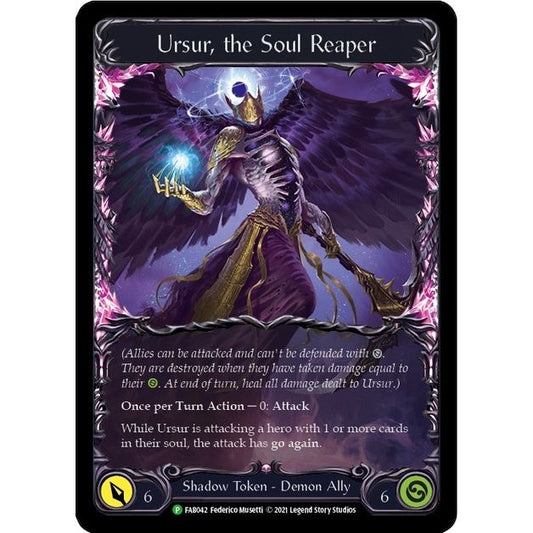 Image for Ursur, the Soul Reaper - FAB042 (FAB042) (PR) - Flesh and Blood TCG