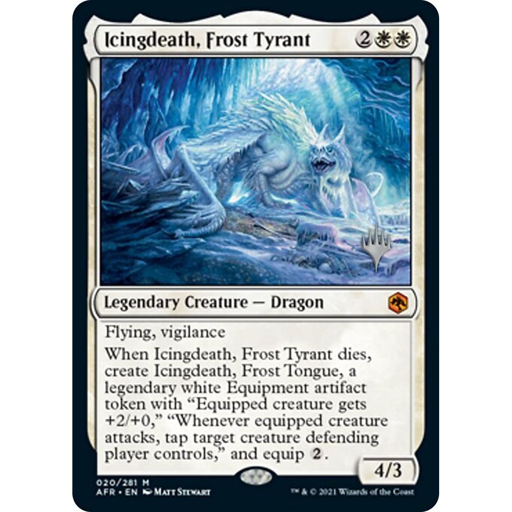 Image for Icingdeath, Frost Tyrant (20) (PPAFR) - Magic: The Gathering