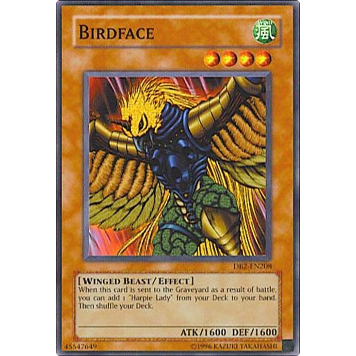 Image for Birdface (DB2-EN208) (DB2) - YuGiOh
