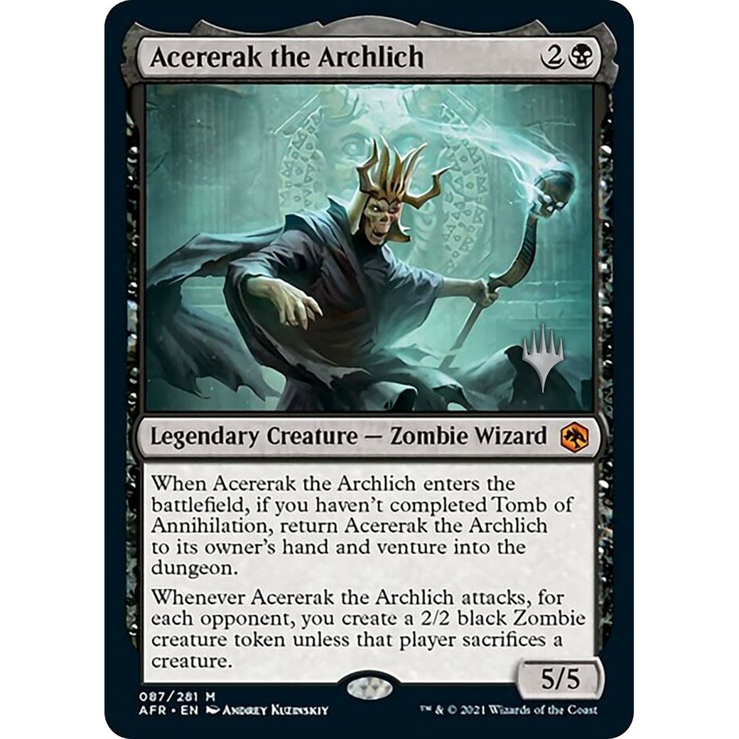 Image for Acererak the Archlich (87) (PPAFR) - Magic: The Gathering