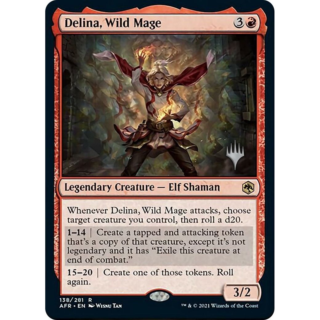 Image for Delina, Wild Mage (138) (PPAFR) - Magic: The Gathering