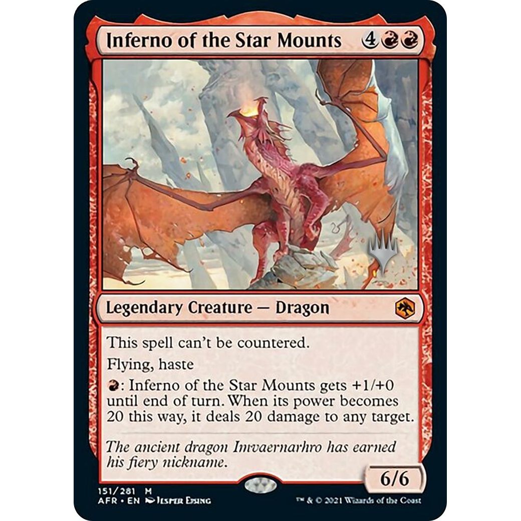 Image for Inferno of the Star Mounts (151) (PPAFR) - Magic: The Gathering