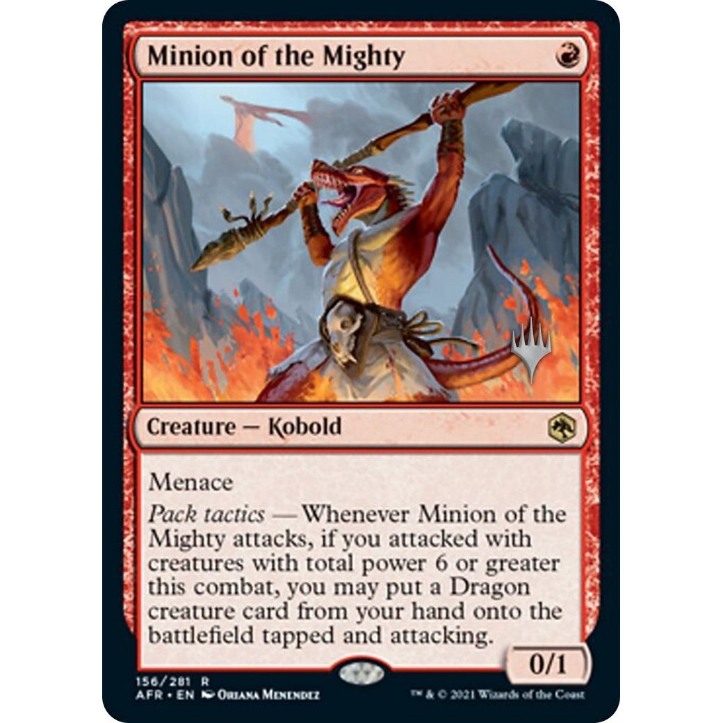 Image for Minion of the Mighty (156) (PPAFR) - Magic: The Gathering