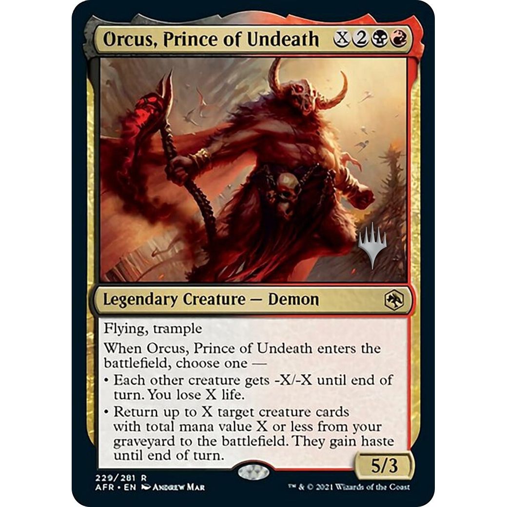 Image for Orcus, Prince of Undeath (229) (PPAFR) - Magic: The Gathering