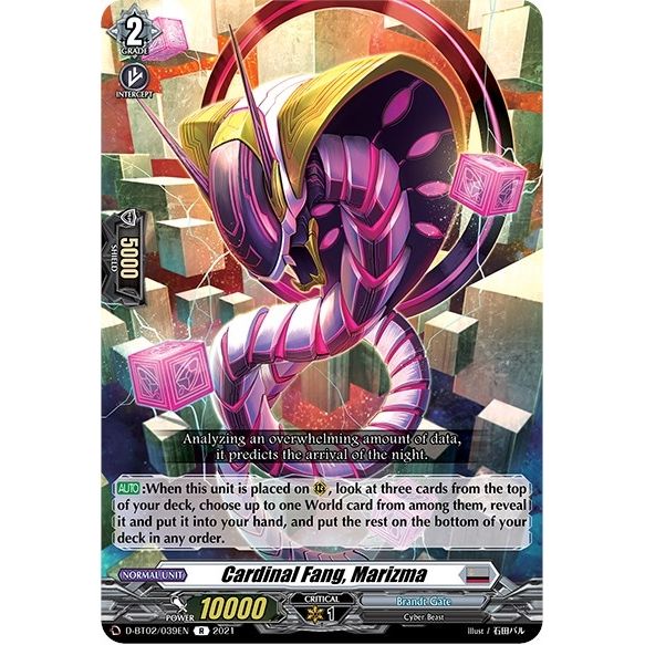 Image for Cardinal Fang, Marizma (D-BT02/039EN) (D-BT02) - Cardfight Vanguard
