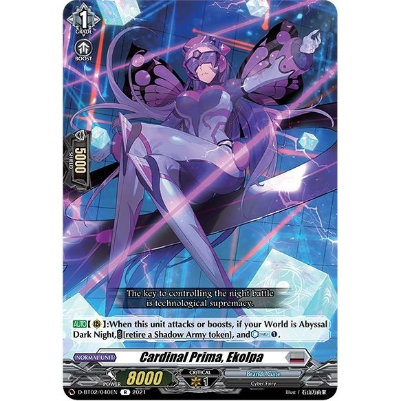 Image for Cardinal Prima, Ekolpa (D-BT02/040EN) (D-BT02) - Cardfight Vanguard