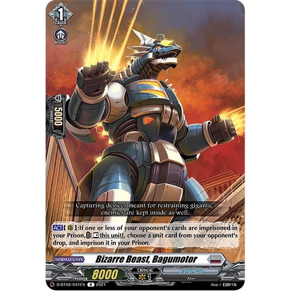 Image for Bizarre Beast, Bagumotor (D-BT02/041EN) (D-BT02) - Cardfight Vanguard
