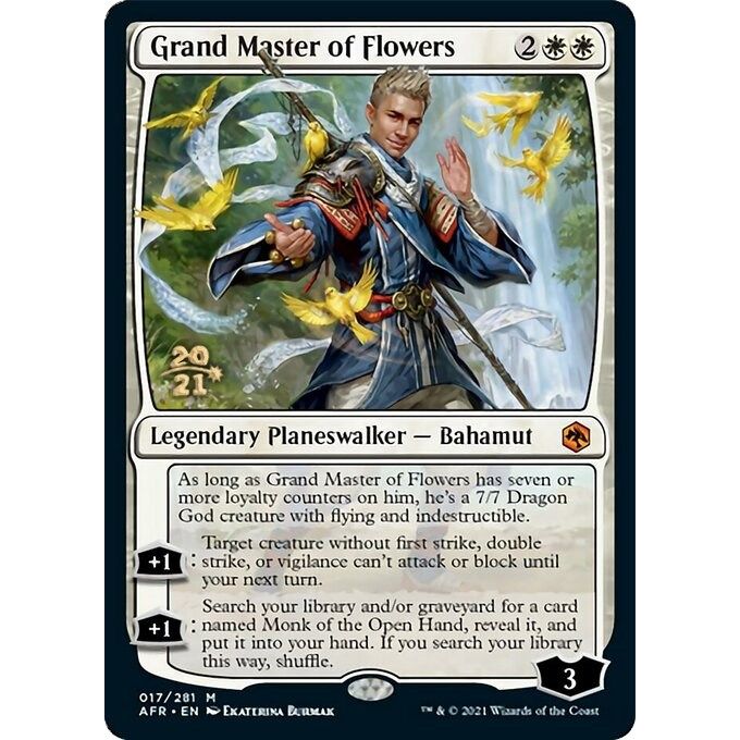 Image for Grand Master of Flowers (17) (PRE) - Magic: The Gathering