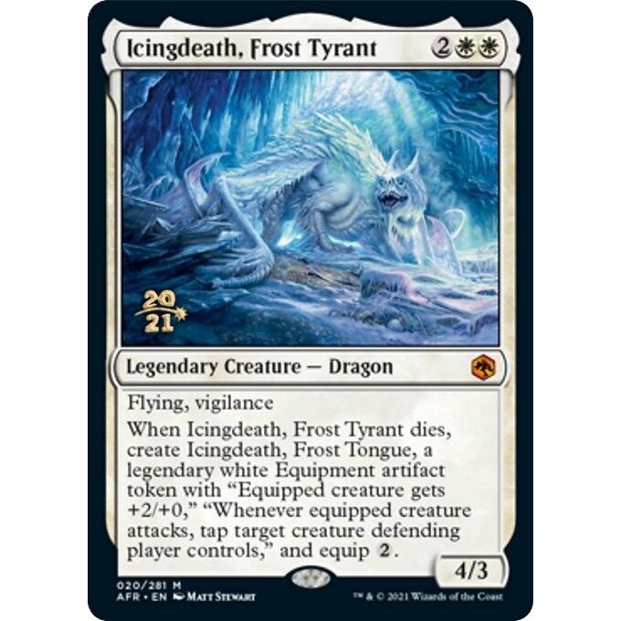 Image for Icingdeath, Frost Tyrant (20) (PRE) - Magic: The Gathering