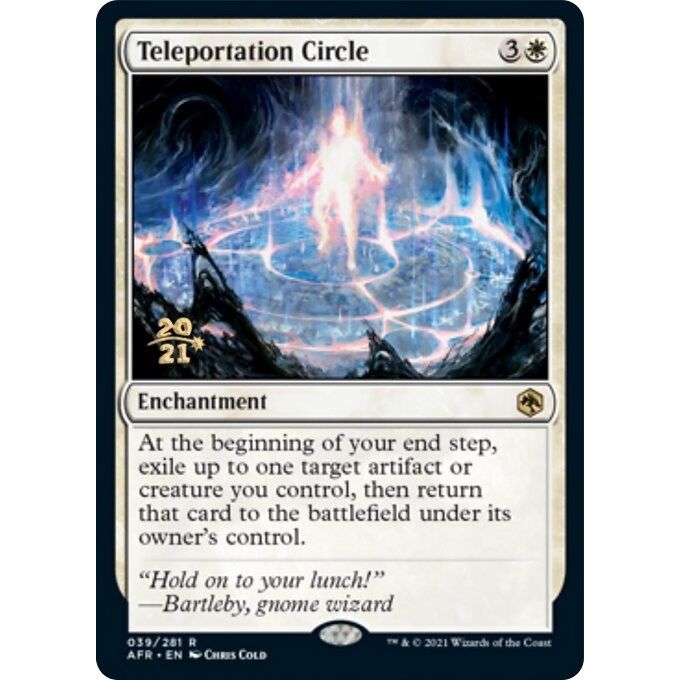 Image for Teleportation Circle (39) (PRE) - Magic: The Gathering