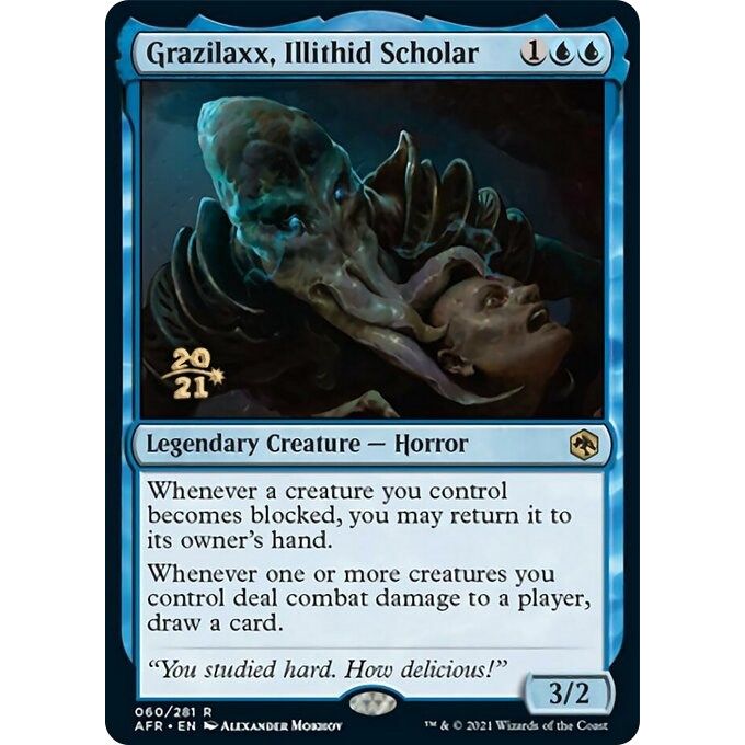 Image for Grazilaxx, Illithid Scholar (60) (PRE) - Magic: The Gathering