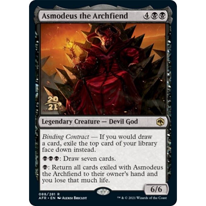 Image for Asmodeus the Archfiend (88) (PRE) - Magic: The Gathering