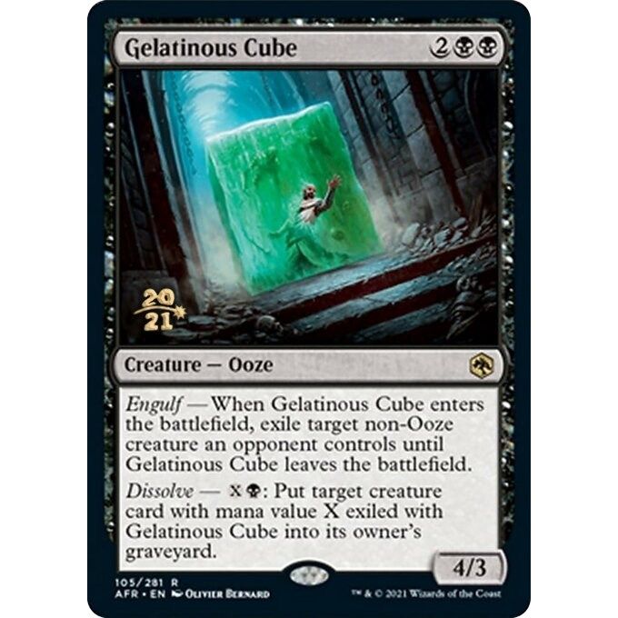 Image for Gelatinous Cube (105) (PRE) - Magic: The Gathering