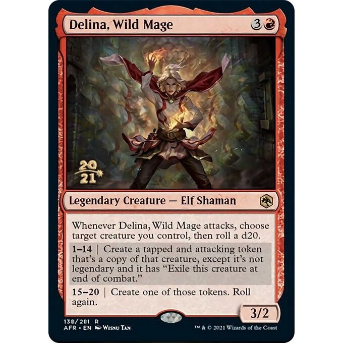Image for Delina, Wild Mage (138) (PRE) - Magic: The Gathering