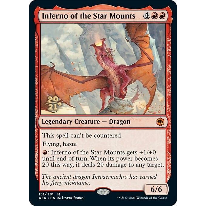 Image for Inferno of the Star Mounts (151) (PRE) - Magic: The Gathering