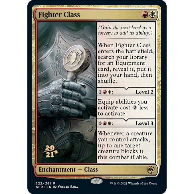 Image for Fighter Class (222) (PRE) - Magic: The Gathering