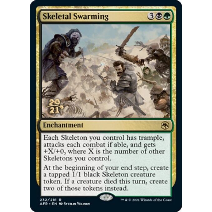 Image for Skeletal Swarming (232) (PRE) - Magic: The Gathering