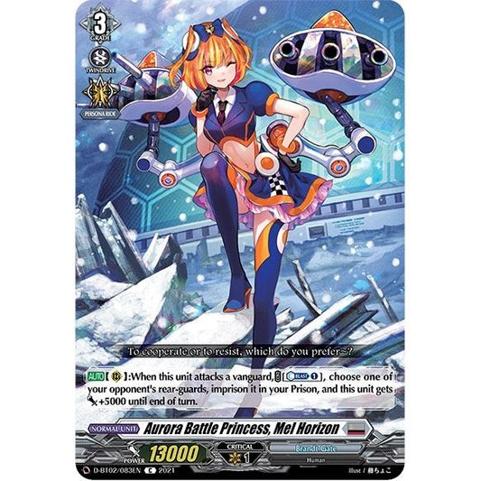 Image for Aurora Battle Princess, Mel Horizon (D-BT02/083EN) (D-BT02) - Cardfight Vanguard