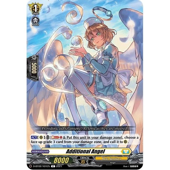 Image for Additional Angel (D-BT02/101EN) (D-BT02) - Cardfight Vanguard