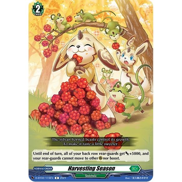 Image for Harvesting Season (D-BT02/119EN) (D-BT02) - Cardfight Vanguard