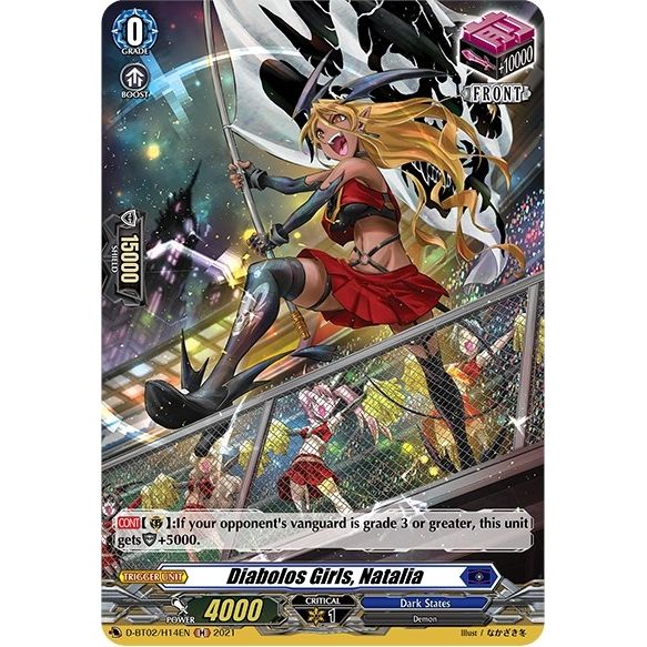 Image for Diabolos Girls, Natalia (Holo) (D-BT02/H14EN) (D-BT02) - Cardfight Vanguard