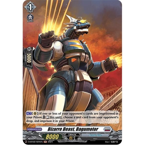Image for Bizarre Beast, Bagumotor (Holo) (D-BT02/H24EN) (D-BT02) - Cardfight Vanguard
