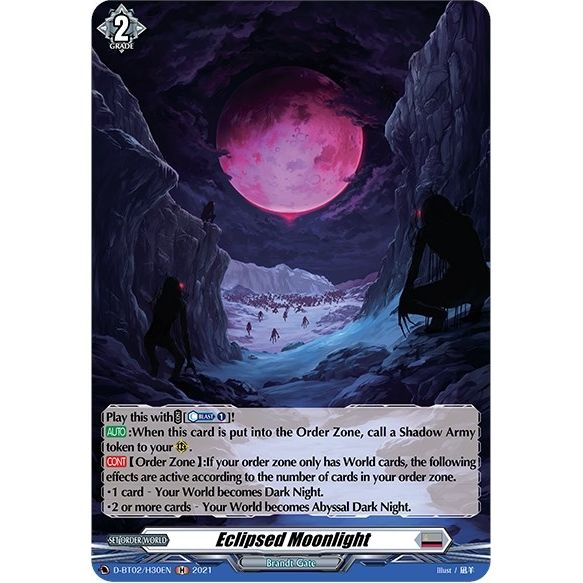 Image for Eclipsed Moonlight (Holo) (D-BT02/H30EN) (D-BT02) - Cardfight Vanguard