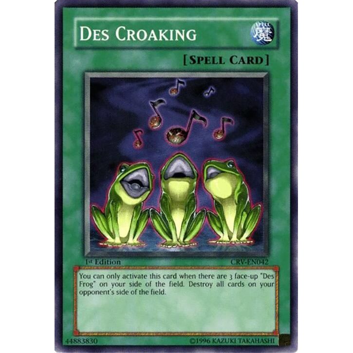 Image for Des Croaking (CRV-EN042) (CRV) - YuGiOh