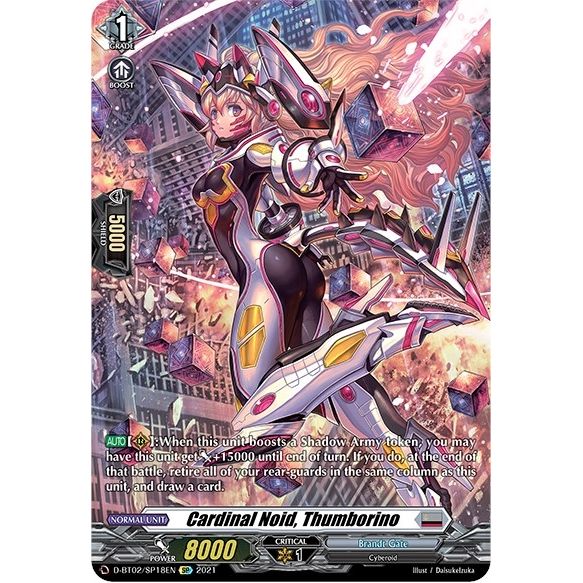 Image for Cardinal Noid, Thumborino (SP) (D-BT02/SP18EN) (D-BT02) - Cardfight Vanguard